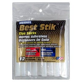 12-Pack 4-Inch Clear Glue Stick