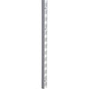 Knape & Vogt 82 Series 39 In. White Steel Heavy-Duty Double-Slot Shelf Standard